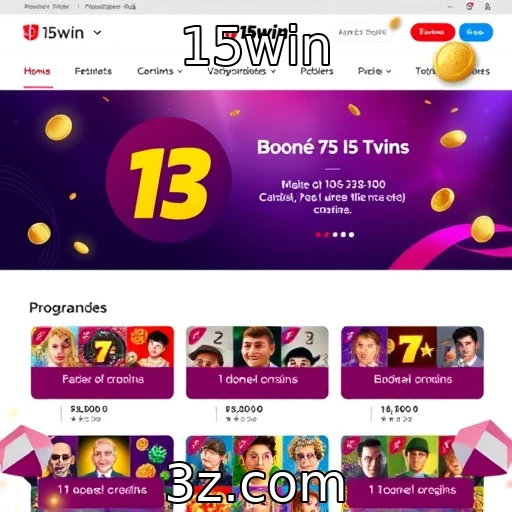 Novos modelos de bônus e programas de fidelidade - 15win